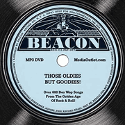 Those Oldies But Goodies Rock & Roll Doo-Wop MP3 Set DVD Download USB