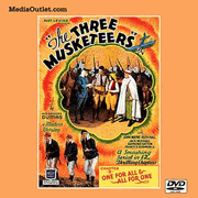 Three Musketeers 1933 John Wayne Lon Chaney Jr. Noah Beery DVD MP4 USB