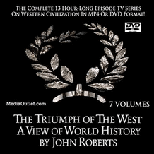 Triumph Of The West 13 Part TV Documentary Series DVD, Download, USB