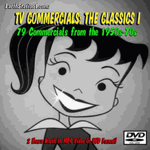 TV Commercials: The Classics Vol. 1 DVD, Video Download, USB Drive