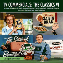 TV Commercials: The Classics Vol. 6 DVD, Video Download, USB Drive