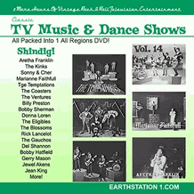 TV Music & Dance Shows #14 Aretha Temptations Kinks DVD MP4 USB Drive
