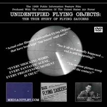 Unidentified Flying Objects 1956 Movie/Bonus Al Chop Interview MP4 DVD