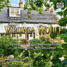 Virginia Woolf Biography + Bonus Mrs Dalloway DVD, MP4, USB Drive