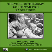 Voice Of The Army WWII Radio Series MP3 Set CD, Download, USB Drive Voice Of The Army WWII Radio Series MP3 Set CD, Download, USB Drive
