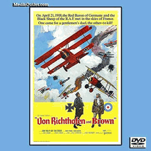Von Richthofen And Brown 1971 Red Baron Movie DVD, Download, USB