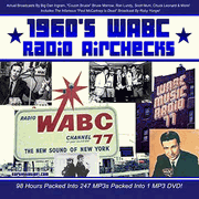 WABC Radio Airchecks MP3 Collection 1960s-1980s DVD, MP3 Download, USB