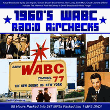 WABC Radio Airchecks MP3 Collection 1960s-1980s DVD, MP3 Download, USB