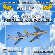War Jets: Duel Over Korea: F-86 Sabre Vs MiG-15 Fagot MP4 Download DVD