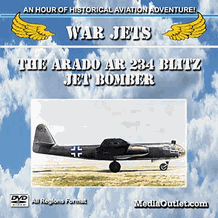 War Jets: The Arado Ar 234 Blitz MP4 Video Download DVD