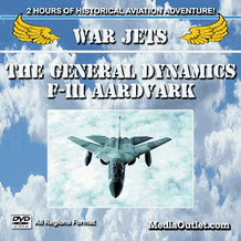 War Jets: The General Dynamics F-111 Aardvark DVD, Download, USB Drive