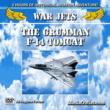 War Jets: The Grumman F-14 Tomcat DVD MP4 Download USB Flash Drive