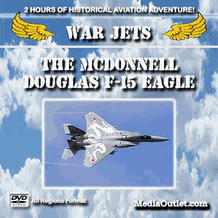War Jets: The McDonnell Douglas F-15 Eagle MP4 Video Download DVD