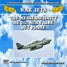 War Jets: The Messerschmitt Me 262 Schwalbe Sturmvogel DVD MP4 USB
