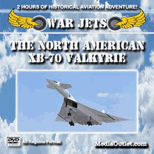 War Jets: The North American XB-70 Valkyrie DVD MP4 Download USB Drive