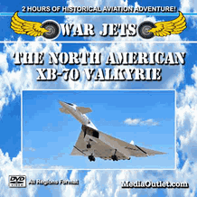 War Jets: The North American XB-70 Valkyrie DVD MP4 Download USB Drive