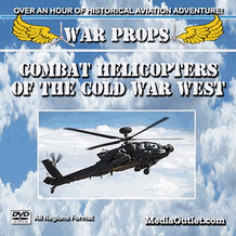War Props: Combat Helicopters Of The Cold War West DVD, MP4, USB Drive