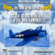 War Props: The Grumman F6F Hellcat MP4 Video Download DVD