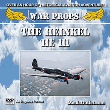 War Props: The Heinkel He 111 Fast Medium Bomber DVD, MP4, USB Drive