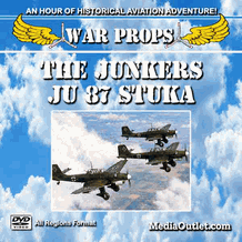 War Props: The Junkers Ju 87 Stuka Dive Bomber DVD, MP4, USB Drive