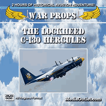 War Props: The Lockheed C130 Hercules DVD, MP4 Download, USB Drive