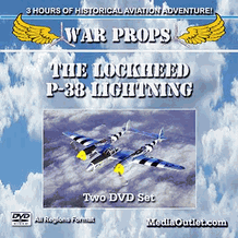 War Props: The Lockheed P-38 Lightning DVD, MP4 Download, USB Drive