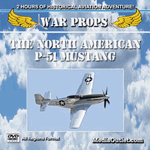 War Props: The P-51 Mustang Documentaries DVD, Download, USB Drive