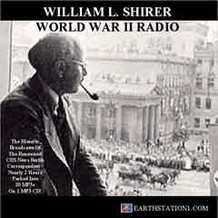 William L. Shirer Radio News Reports 1938-1940 MP3 CD, Download, USB William L. Shirer Radio News Reports 1938-1940 MP3 CD, Download, USB