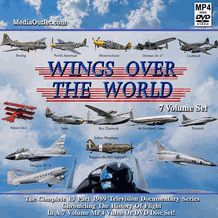 Wings Over The World: Aviation History Series + Bonus MP4 Or DVD Set