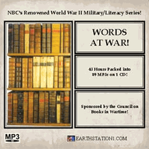 Words At War: WWII Military Literacy Radio Series MP3 CD USB Drive Words At War: WWII Military Literacy Radio Series MP3 CD USB Drive