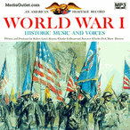 World War I MP3s On CDs And USB Flash Drives, And As MP3 Downloads