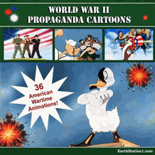 World War II Propaganda Cartoons MP4 Video Download 2 DVD Set