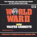 World War II With Walter Cronkite TV Series DVD, Download, USB Drive World War II With Walter Cronkite TV Series DVD, Download, USB Drive