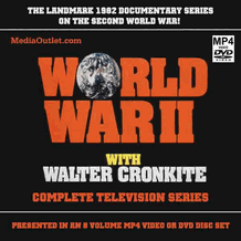 World War II With Walter Cronkite TV Series DVD, Download, USB Drive