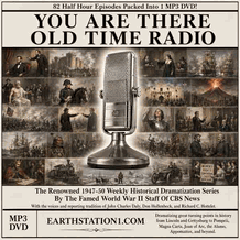 You Are There Radio Historical Drama Series MP3 Download, DVD-ROM, USB You Are There Radio Historical Drama Series MP3 Download, DVD-ROM, USB