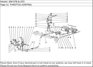308 GTB & GTS Page 11  THROTTLE CONTROL