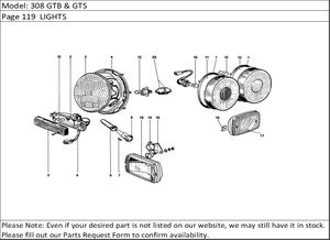 308 GTB & GTS Page 119  LIGHTS