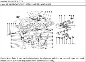 308 GTB & GTS Page 17  LUBRICATION SYSTEM (308 GTS AND AUS)