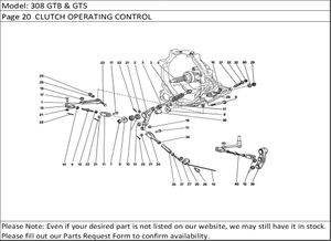 308 GTB & GTS Page 20  CLUTCH OPERATING CONTROL