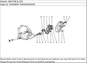 308 GTB & GTS Page 22  GEARBOX TRANSMISSION