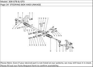 308 GTB & GTS Page 34  STEERING BOX AND LINKAGE
