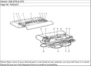 308 GTB & GTS Page 46  TOOLKIT