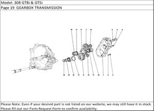 308 GTBi & GTSi Page 19  GEARBOX TRANSMISSION