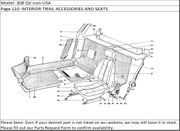 308 QV non-USA Page 110  INTERIOR TRIM, ACCESSORIES AND SEATS