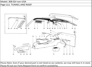 308 QV non-USA Page 111  TUNNEL AND ROOF