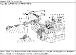 308 QV non-USA Page 17  WATER PUMP AND PIPING