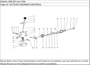 308 QV non-USA Page 24  OUTSIDE GEARBOX CONTROLS