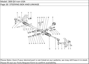 308 QV non-USA Page 30  STEERING BOX AND LINKAGE