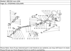 308 QV non-USA Page 31  STEERING COLUMN