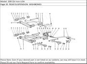 308 QV non-USA Page 35  REAR SUSPENSION  WISHBONES